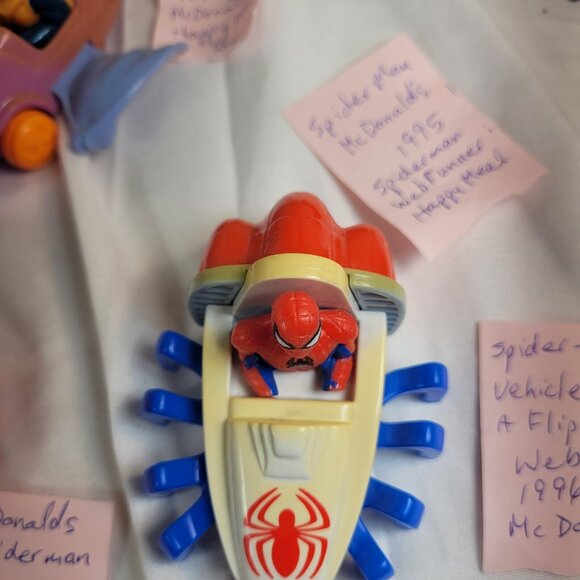 Spiderman Figure Lot of 6 NEAR MINT Venom Man-Spider Radioactive - Picture 10 of 16